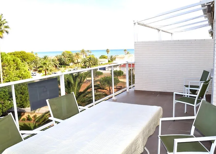 Brisas C8, Atico, 3 Dormitorios, Playa A 100m, By Bookindenia Apartmán